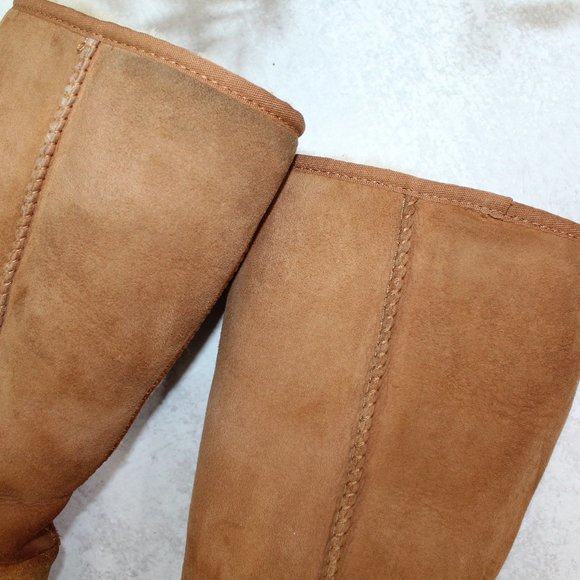UGG Classic II Tall Boots in Chestnut Color - Picture 10 of 13